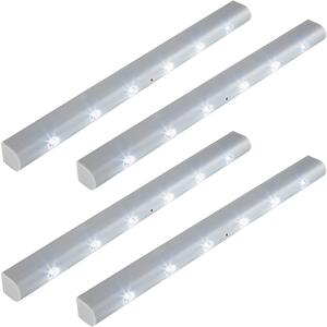 Tectake 401741 4 led light strips with motion detector - grey