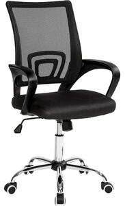 Tectake 401789 office chair marius - black