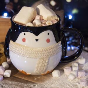 Penguin Character Christmas Mug