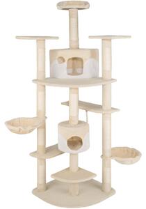 Tectake 402108 cat tree scratching post nelly - beige/white