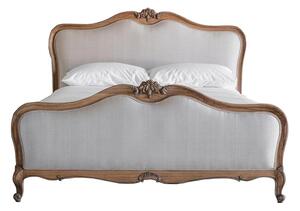 Opera King Size Bed Frame in Weathered Wood
