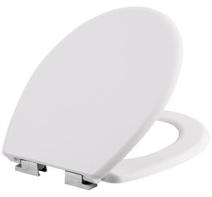 402256 toilet seat with design - white