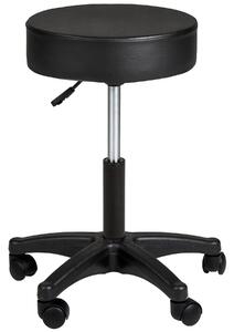 Tectake 402537 desk stool - black