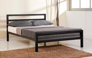 Time Living City Block Metal Bed Frame, Small Double, Black