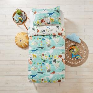 Little Furn Love Our Earth Childrens Bedding Blue