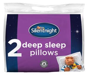 Silentnight Deep Sleep Luxury Pillow Pair, Standard Pillow Size
