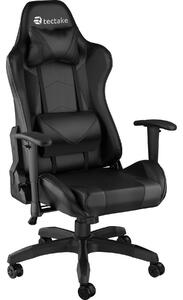 Tectake 403209 gaming chair stealth - black