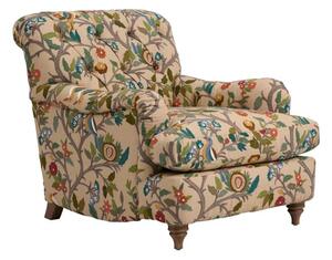 Lavington Chair Birdsong, Chair, Multicoloured - Andrew Martin Cotton