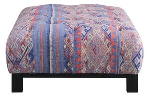 Hera Ottoman Frida Denim, Stool - Andrew Martin Cotton
