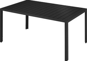Tectake 403296 garden table simona - black
