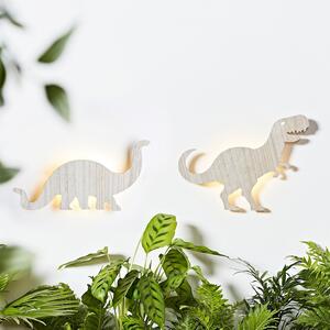 Dinosaur Wall Light Duo