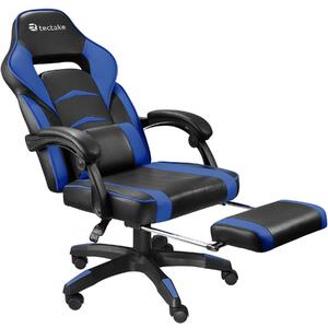 Tectake 403464 gaming chair storm - black/blue