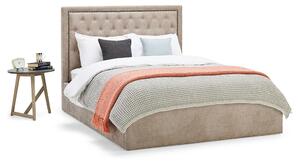 Rhea Upholstered Ottoman Bed Pink
