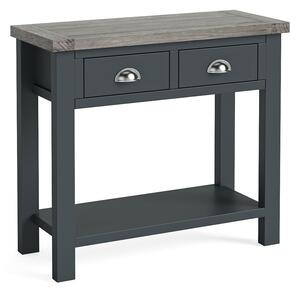 Bristol Charcoal Grey Wooden Console/Hallway Table | Roseland Furniture