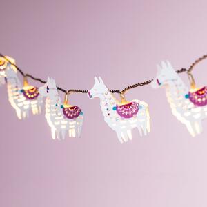 10 Llama Del Rey Battery Children's Fairy Lights