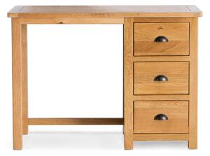 Roseland Oak Dressing Table with Drawers, Solid Wood Desk | Roseland Furniture