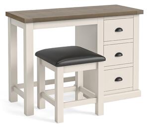 Hove Ivory Dressing Table & Stool | Roseland Furniture