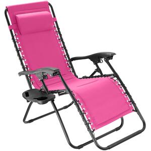 Tectake 403873 garden chair matteo - pink