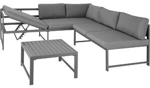 Tectake 403903 garden furniture set faro - slats