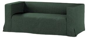 Klippan 2-seater floor length sofa cover with box pleats