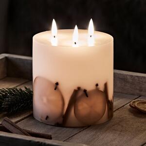 TruGlow® LED 3 Wick Winter Candle