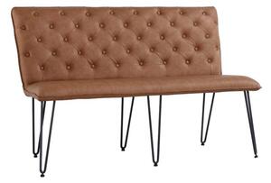Knimow Tan Studded Back Bench