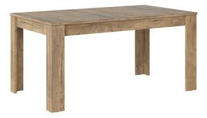 Tpollo Extending Dining Table 160-200Cm In Chestnut And Matera Grey