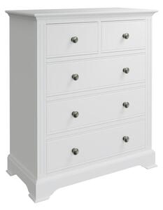 Winnow White 2 Over 3 Chest of Drawers