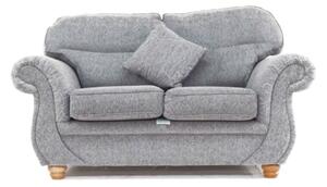 Claremont Handmade 2 Seater Sofa Settee Vulcan Chalk Real Fabric