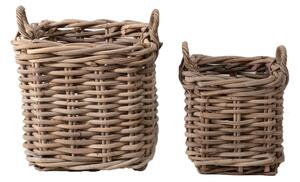 River Woven Basket Set in Natural