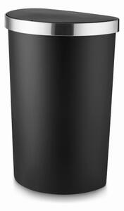 Tower 50 Litre Curved Sensor Bin Black