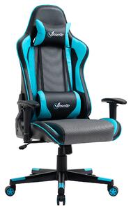 Vinsetto Gaming Chair Racing Style Ergonomic Office Chair High Back Computer Desk Chair Adjustable Height Swivel Recliner with Lumbar Support