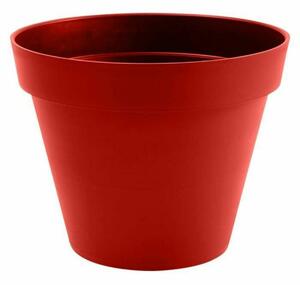 Plant pot EDA Tuscan Red polypropylene Circular Ø 60 x 47 cm