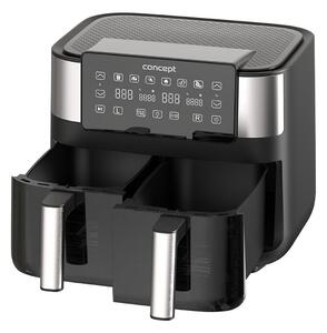 Air Fryer Concept FR8000 Black Silver 2850 W 8 L