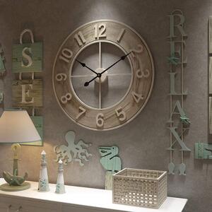Luxury Vintage Design Wooden Wall Clock