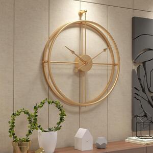 Nordic Design Gold Modern Wall Clock