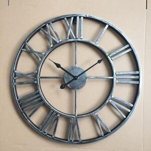 Retro Metal Art Hollow Modern Wall Clock