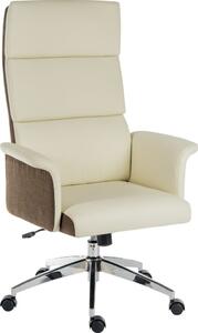 Style High Back Cream Office Chair