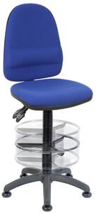 Sumptuous Class Twin Blue Office Chair