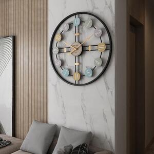 Roman Numeral DIY Metal Wall Clock