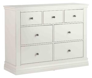 Melrose White Painted Chest of Drawers | Bedroom Storage