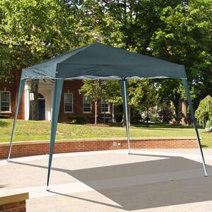 Outsunny Pop-Up Gazebo, 3x3x2.4m Easy Setup Garden Tent for Events, Green
