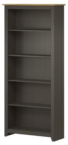 Capson Carbon Grey Tall Bookcase