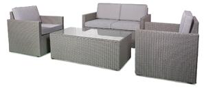 Rattan 211 4 Seater Outdoor Living Sofa Lounge Set with Coffee Table