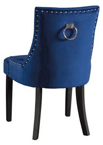 Torino Dining Chair with Back Ring - Ink Blue