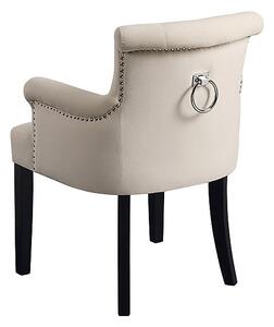 Positano Carver Chair with Back Ring - Cream