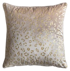 Leland Leopard Gold Cushion