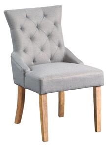 Torino Herringbone Grey Dining Chair