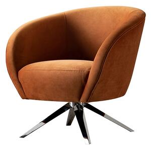 Brodie Swivel Chair - Orange