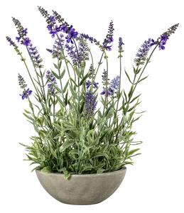 Faux Potted Lavender Bowl, Small